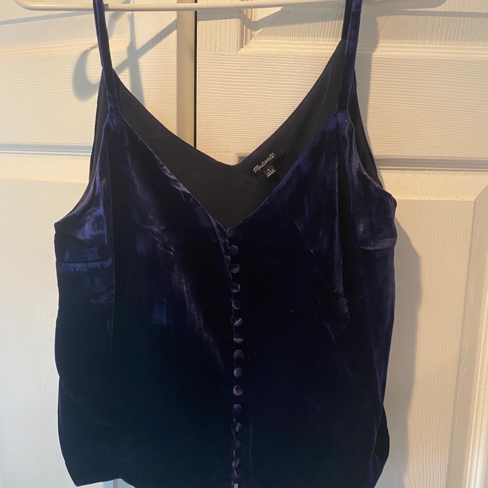 Velvet Madewell cropped tank